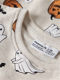 NAME IT Græskar Sweatshirt Ovar Peyote Melange