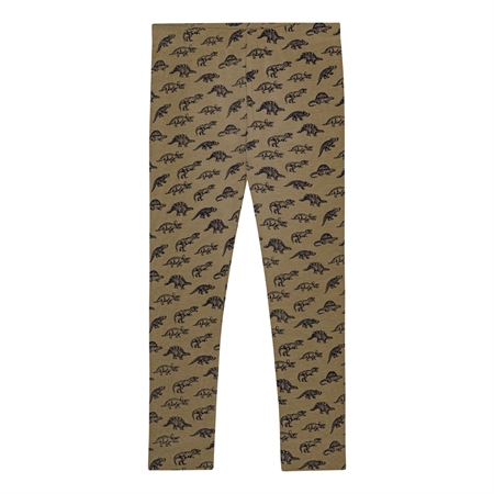 BIRKHOLM Leggings Brun Dinosaur