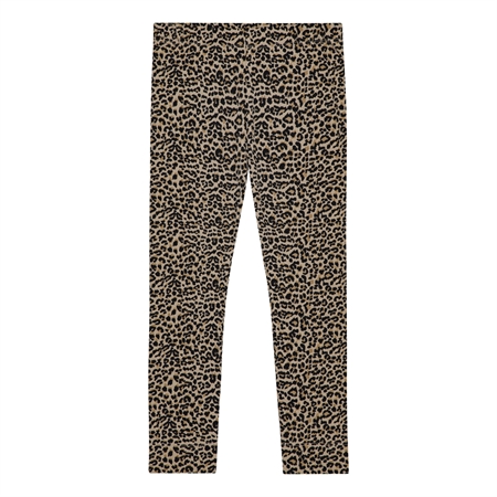 BIRKHOLM Leggings Leopard Brun