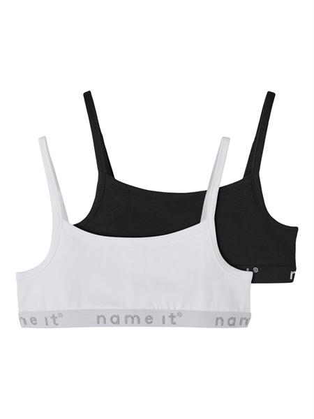 Name It 2-Pak Strop Top - Black