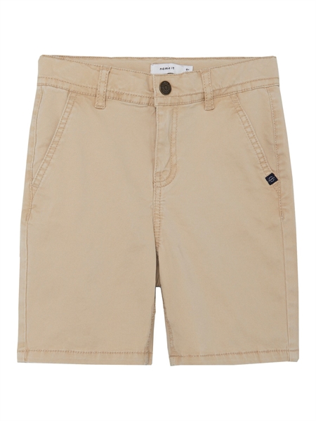 Name It Silas Twill Shorts - Humus