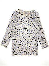 NAME IT Modal Rib Bluse Olea Moonbeam