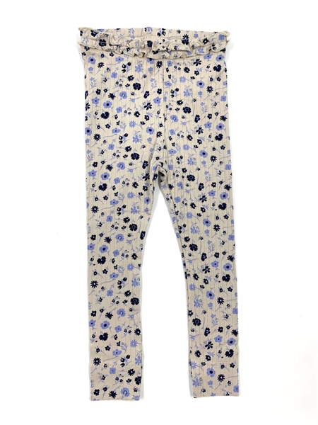 NAME IT Modal Rib Leggings Olea Moonbeam