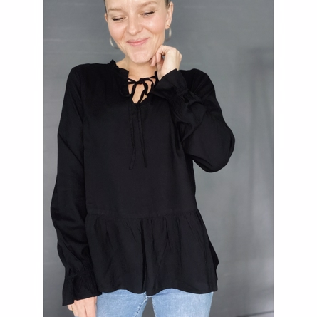 ONLY Viskose Top Binna Black