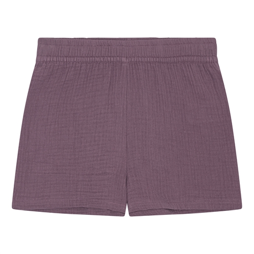 BIRKHOLM Muslin Shorts Støvet Lilla