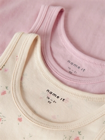 NAME IT 2-Pak Tanktops Flower Turtledove