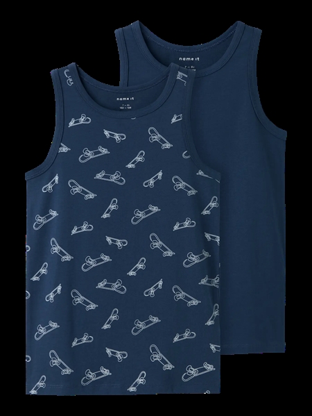 Name It 2-Pak Tank Top Skater - Titan
