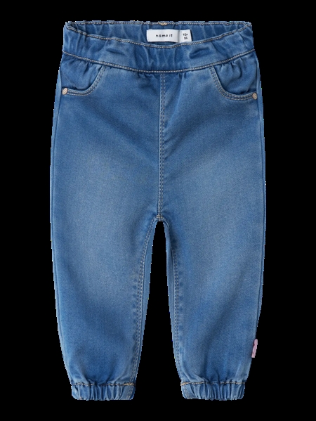 Name It Rose Loose Jeans - Medium Blue Denim