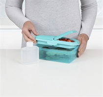 SISTEMA Madkasse Slimline Quaddie 1,5L Teal