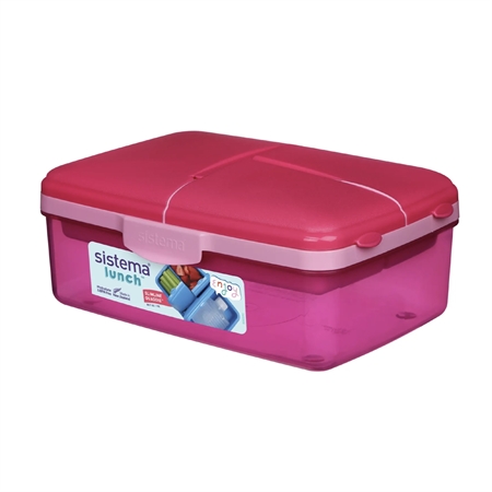SISTEMA Madkasse Slimline Quaddie 1.5L Blue