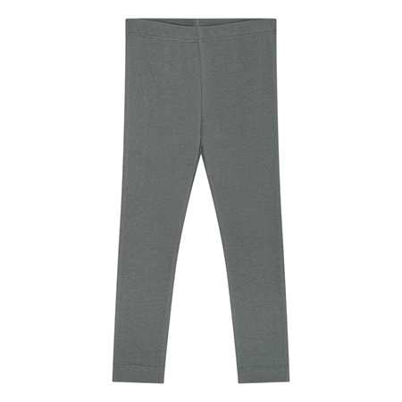 BIRKHOLM Rib Leggings Elefant Grå