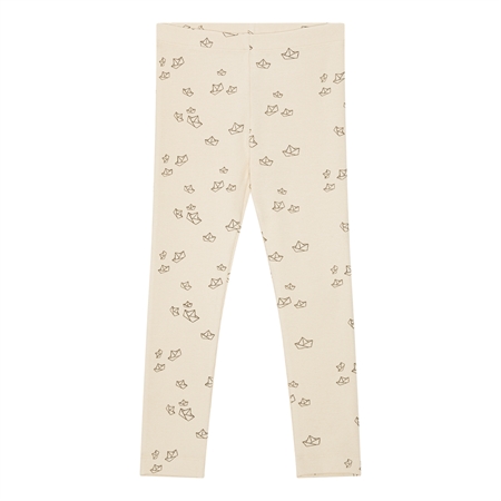 BIRKHOLM Rib Leggings Papirsbåde
