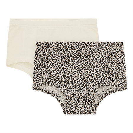 BIRKHOLM 2-Pak Tights Leopard