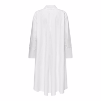 ONLY Løstsiddende Lange Skjorte Coralina White