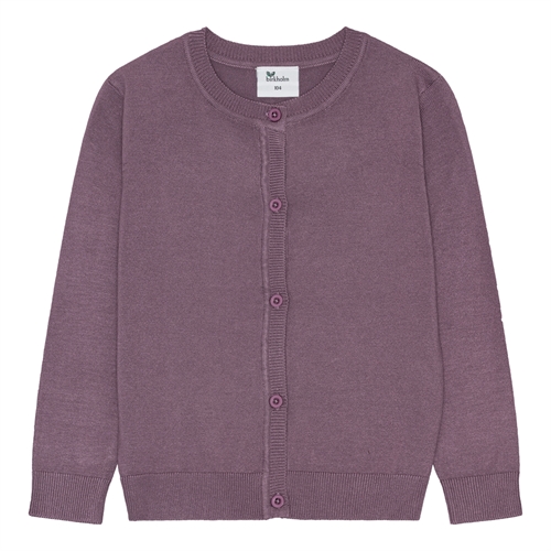 BIRKHOLM Strik Cardigan Støvet Lilla