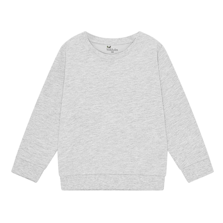 BIRKHOLM Sweatshirt Meleret Grå