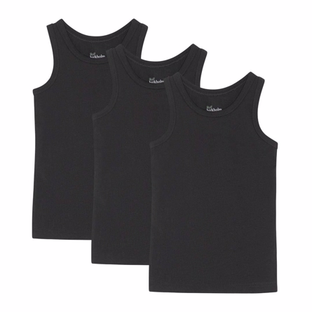 Billede af BIRKHOLM 3-Pak Tanktops Midnat Sort