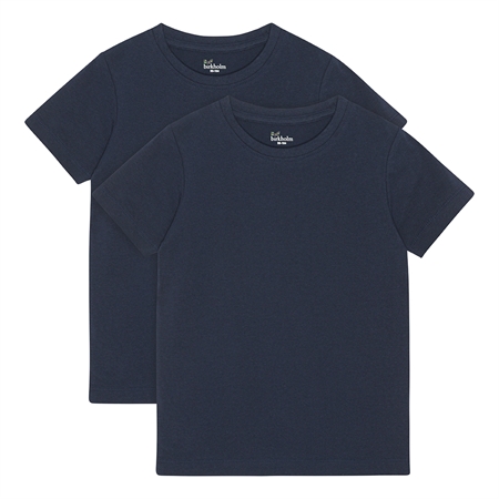 Billede af BIRKHOLM 2-Pak T-shirts Navy Blå