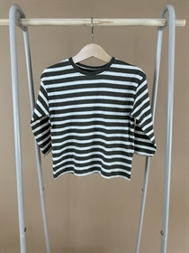 NAME IT Stribet Basis Bluse Vaksel Crocodile