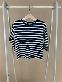 NAME IT Stribet Basis Bluse Vaksel Dark Sapphire