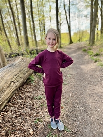 BIRKHOLM Sweatshirt Blomme Lilla