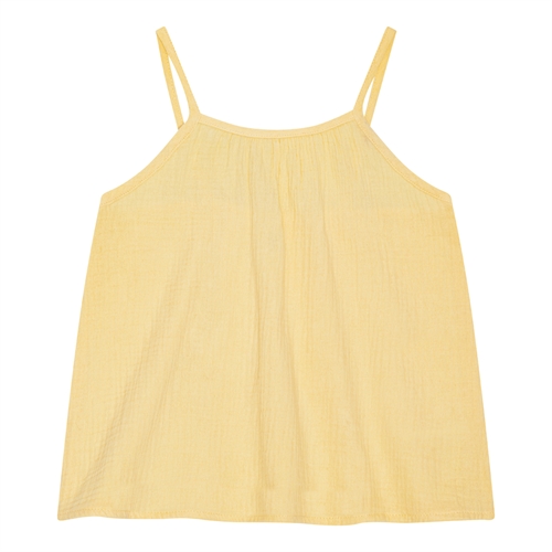 BIRKHOLM Muslin Top Solskins Gul