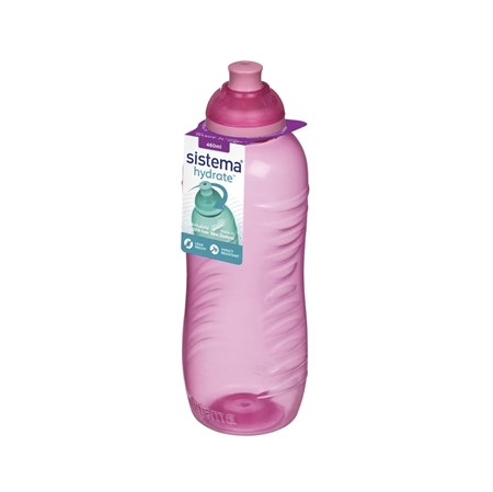 SISTEMA Drikkedunk Twist n\' Sip 620ml Pink