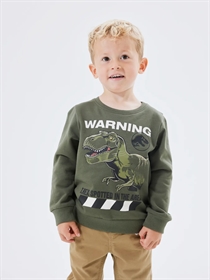 NAME IT Jurassic Sweatshirt Nat Beetle