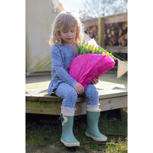 BIRKHOLM Peplum Bluse Hvide Blade